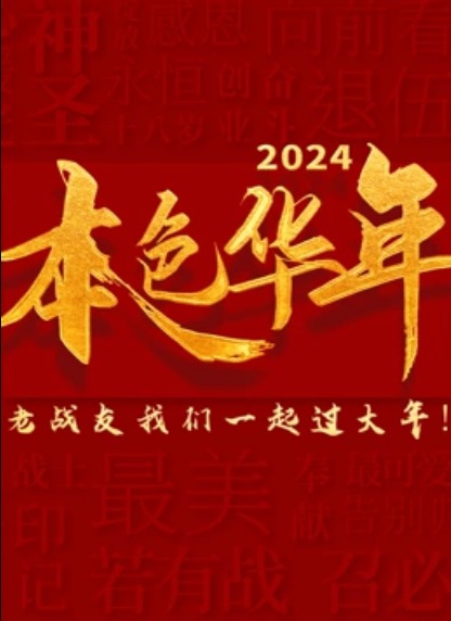 2024本色华年龙年老兵春晚封面图